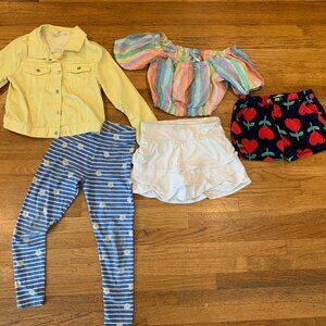 Girls Lot of 5 items (Athleta, Gap, H&M, Boden) - Size 8-9